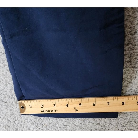 Under Armour Navy Blue Match Play Golf Stretch Straight Leg Pants Size 34 x 30 - Picture 12 of 16